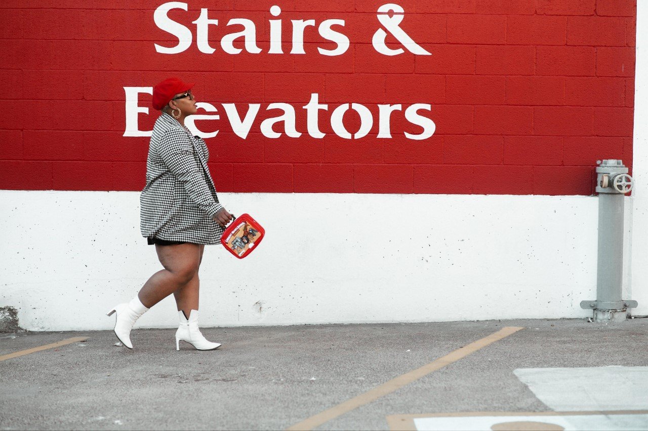 houndstooth fashion style ak brown st louis